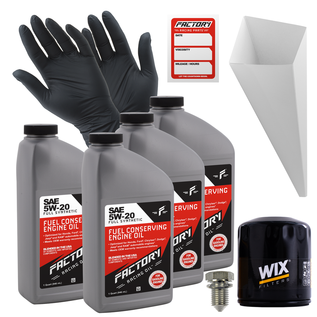 Oil Change Kit For Ford Ranger 2.3L L4 2005-2011 5W-20 Full Synthetic Oil - 4 Quarts