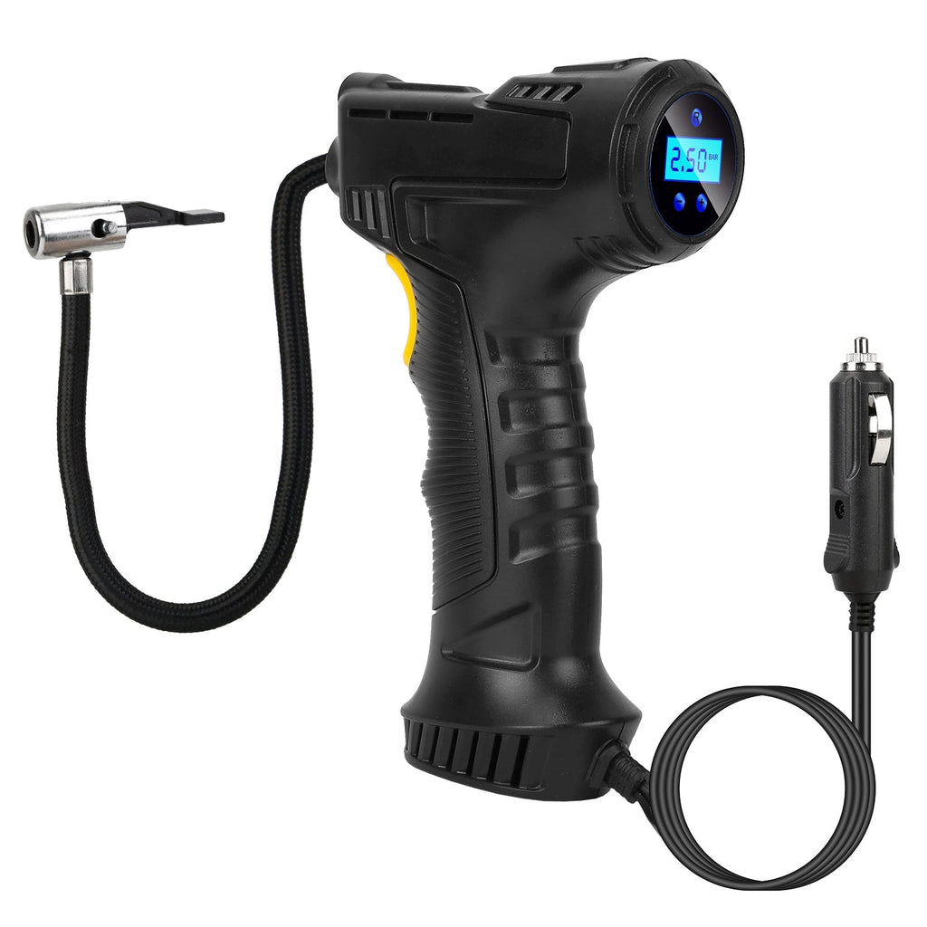 Portable Car Tire Inflator DC 12V Digital Car Air Compressor Electric
