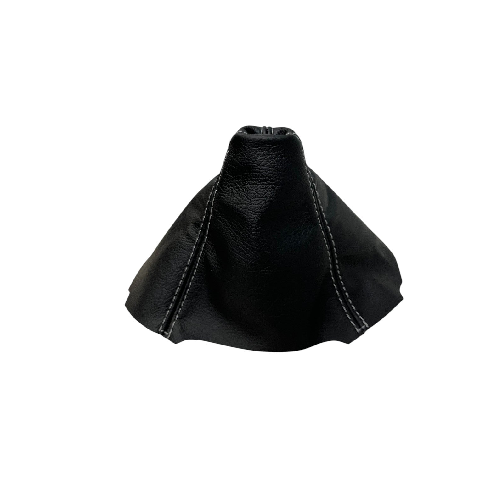 Gray Stitch Leather MANUAL Shift Boot Cover For Porsche 911 977 2004-2012